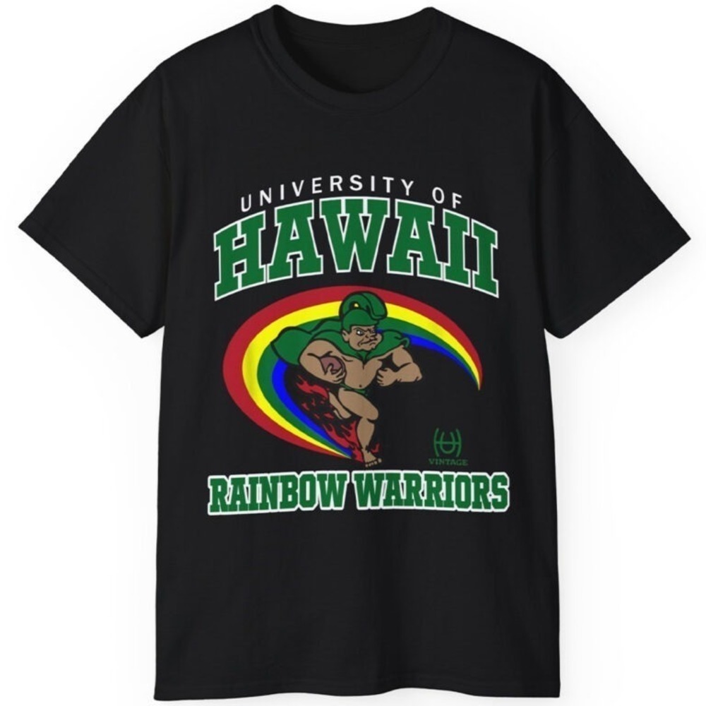University Of Hawaii Rainbow Warriors Tee